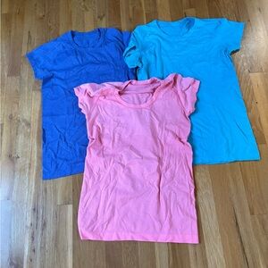 Lululemon swiftly shirts (two size 10 one size 8)